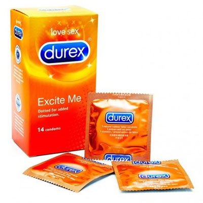 Durex Condom Excite Me 10s pack