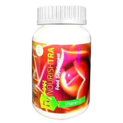 Nourishtra Food Supplement Vitamin D 30 Gummies