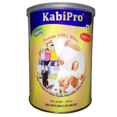 Kabipro Creamy vanilla Sugar Free 400 gm