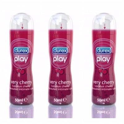 Durex play very cherry 50ml pack of 3