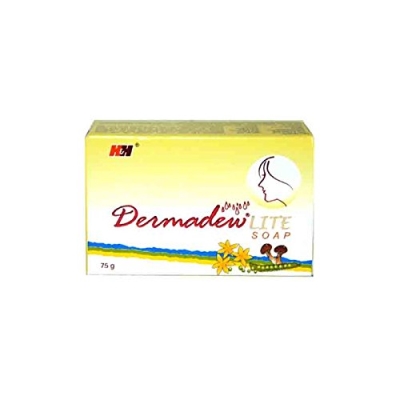 Dermadew Lite Soap 75g Pack of 4s