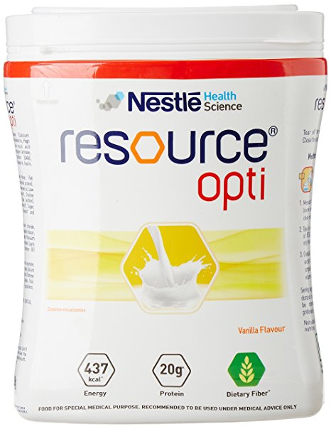 Resource Opti Vanilla Flavour Powder 400gm