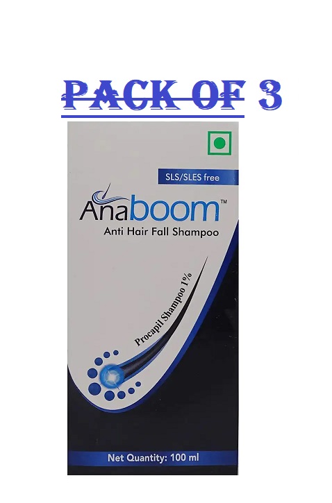 Anaboom AHF Shampoo 100ml Pack Of 3
