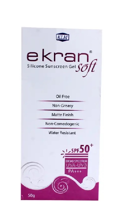 Ekran Soft Spf 50,Plus Sunscreen Gel 50gm