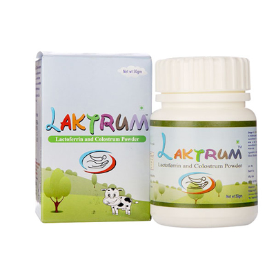 Laktrum Lactoferin and Colstrum Powder 50gm