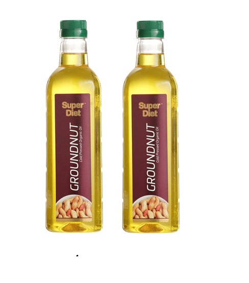 Super Diet Groundnut Oil  500ml Pack Of 2
