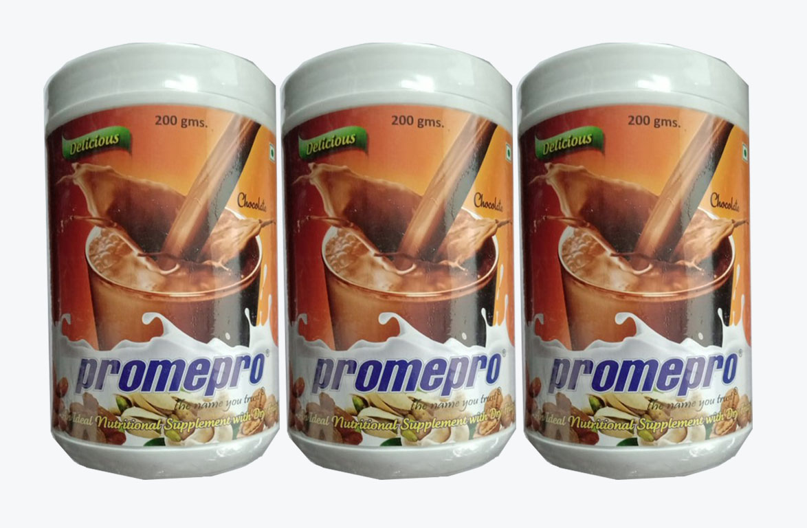 Promepro Protein Powder 200 gm  Pack of 3
