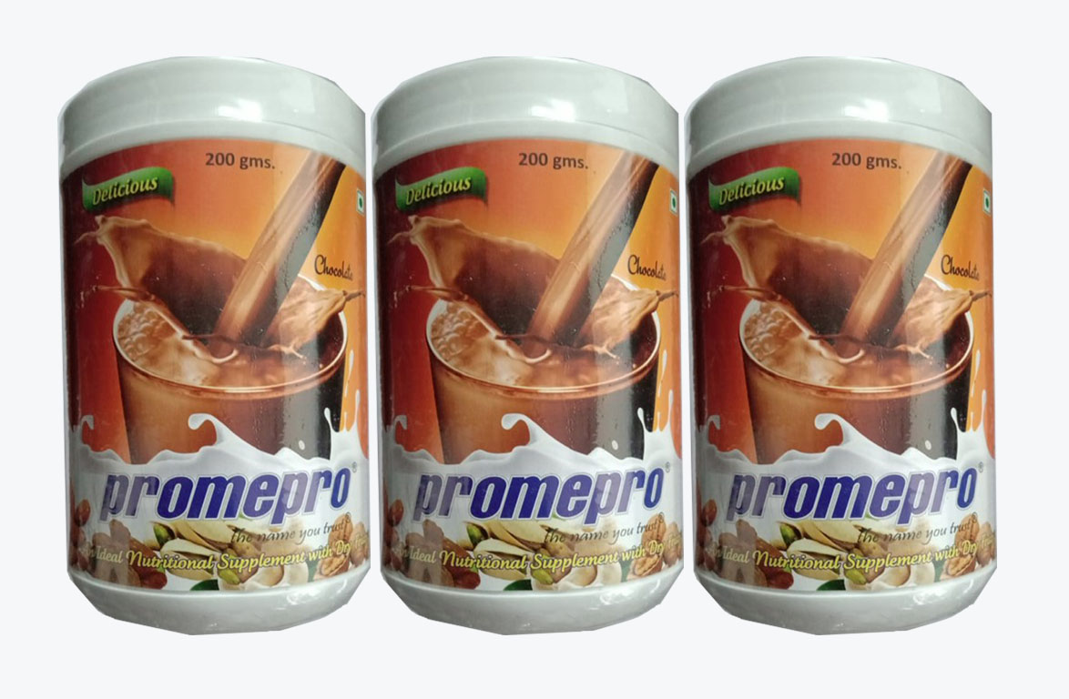 Promepro Protein Powder 200 gm Pack of 3