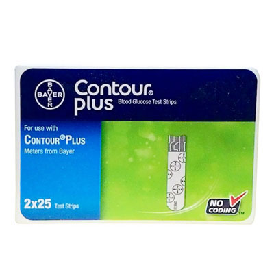 Contour Plus 50 Test Strips