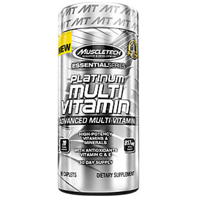 Muscletech Platinum Multi Vitamin 865mg 90 caplets