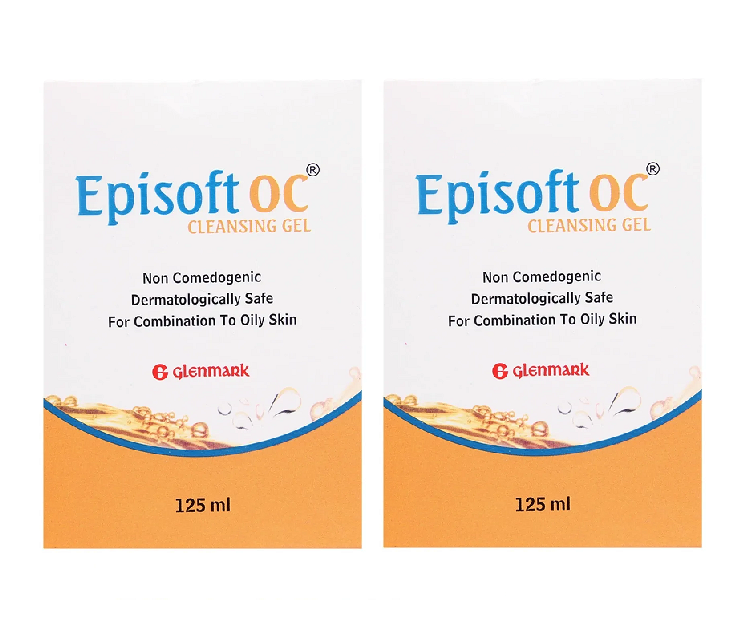 Episoft OC Cleansing Gel 125ml Pack Of 2