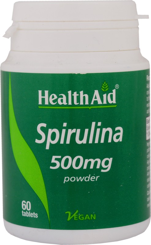 Spirulina 500mg 60 tablets