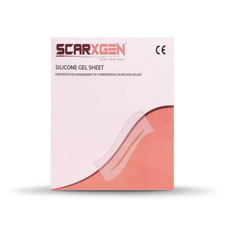 Scarxgen Silicone Gel Sheet for Scar Treatment – 6cm x 15cm