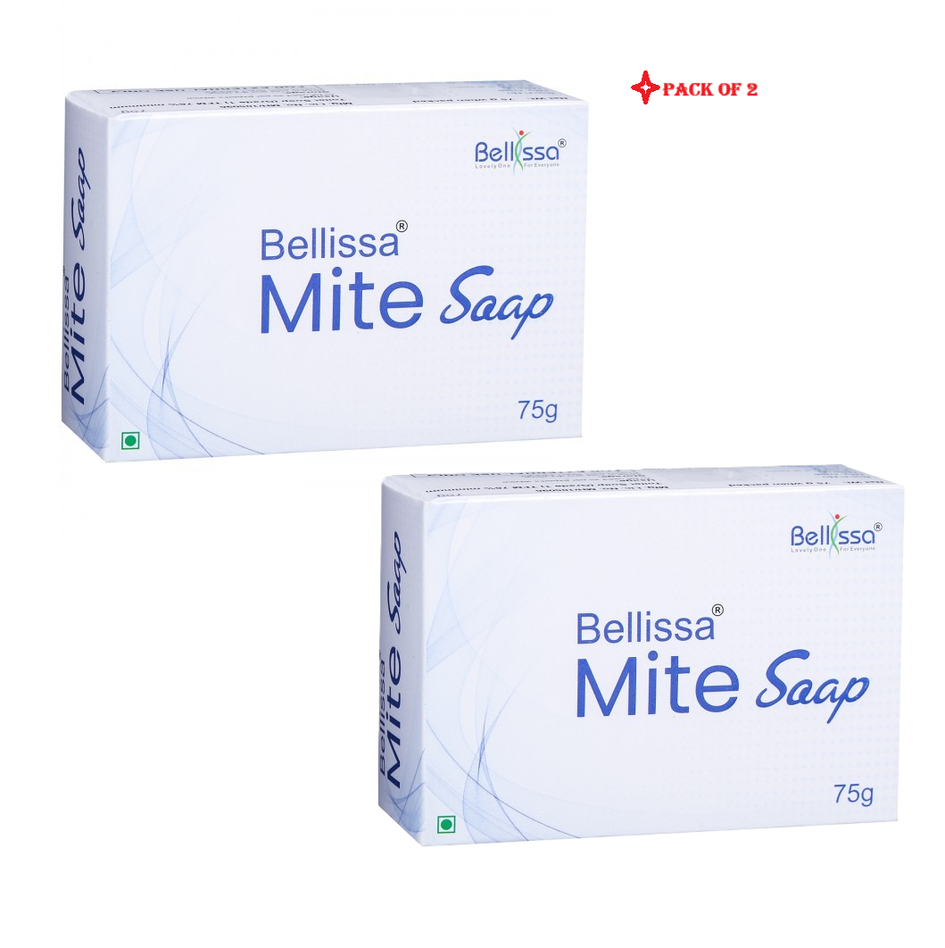 Bellissa Mite Soap 75 g pack of 2