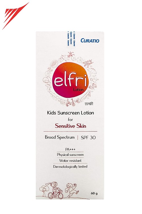 Elfri Kids SPF30 Sunscreen Lotion 60gm