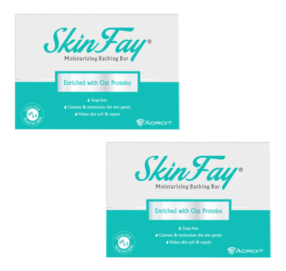 Skinfay Moisturizing Bathing Bar 75gm Pack Of 2