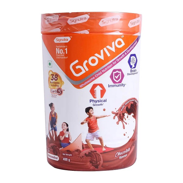 Groviva Chocolate Powder 400gm