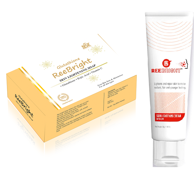 ReeBright Soap 100gm With Skin Brightening Cream 30gm Combo 