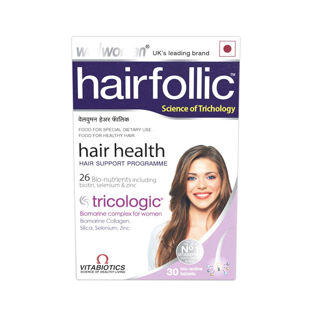 Hairfollic Well Woman Tablets - 30 Tablets