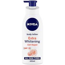  Nivea Extra Whitening Cell Repair SPF 15 Body Lotion 400 ml