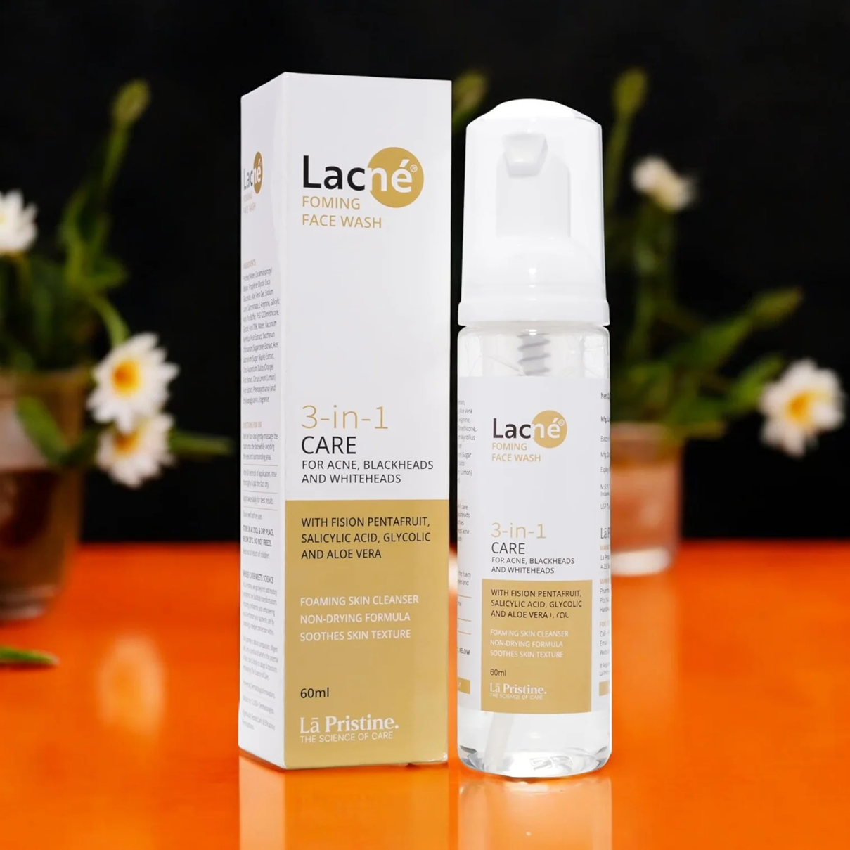 Lacne Foaming Face Wash 3-in-1 Care 60ml