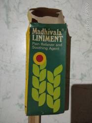 Madhivala LINIMENT Pain Reliever and Soothing Agent 90ml Pack of 2