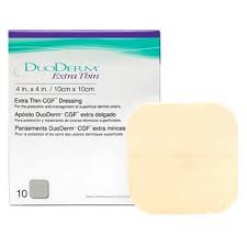 DuoDerm hydrocolloid dressing by ConvaTec  extra thin  10pcs