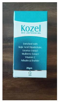 Kozel Skin Brightening Gel 20gm 