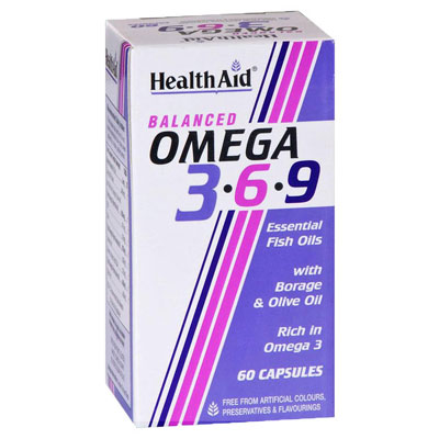 Health Aid Omega 3 6 9 (60Caps)