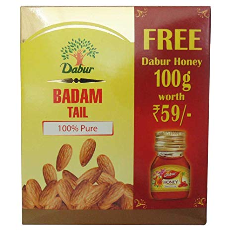 Dabur Badam Tail 100ml and Free Dabur Honey 100g Worth 59 