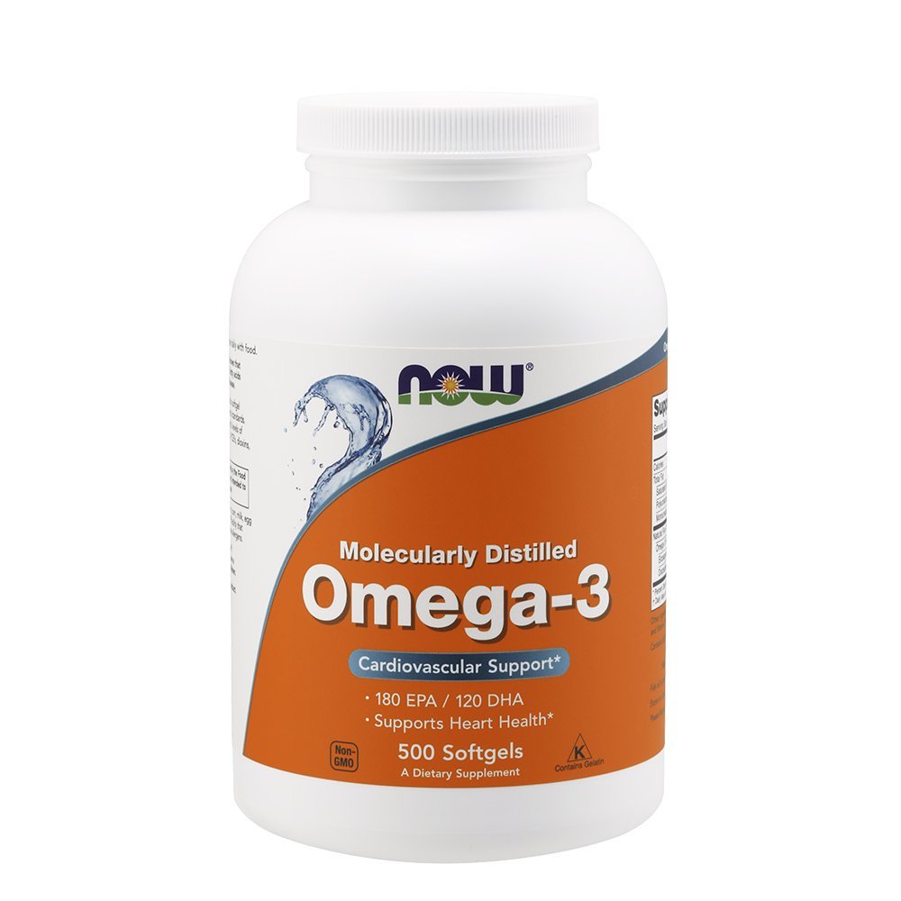  Now Foods Omega3 Softgels  500 Softgels