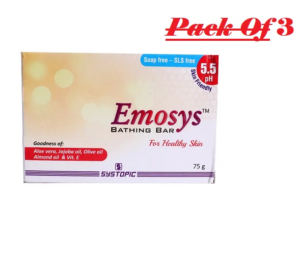 Emosys Soap 75gm Pack Of 3