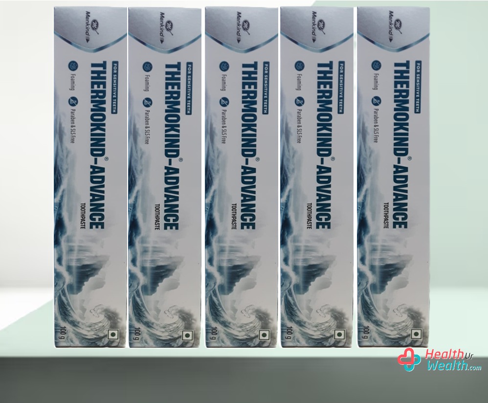 Thermokind Advance Toothpaste 100gm pack 0f 5
