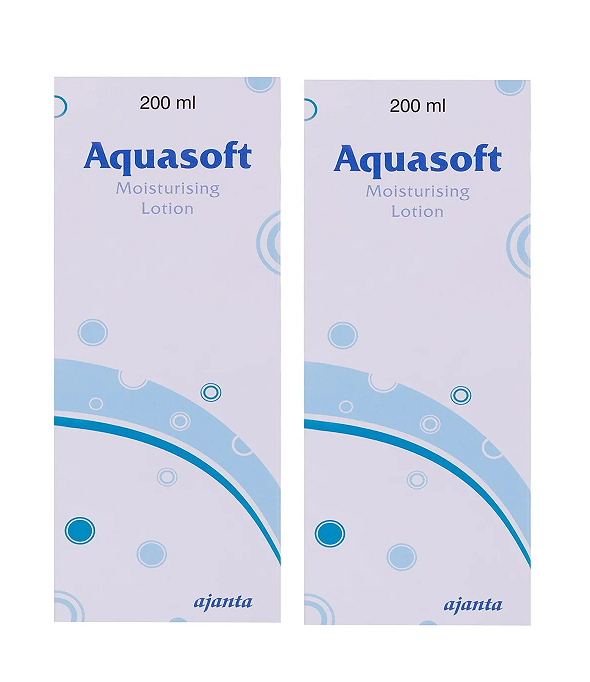 Aquasoft Moisturising Lotion 200ml Pack Of 2