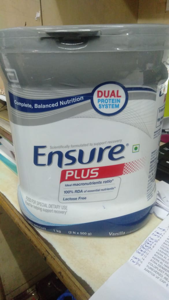 Ensure plus Vanilla flavour 1kg -Ensure Vanilla flavour 1kg