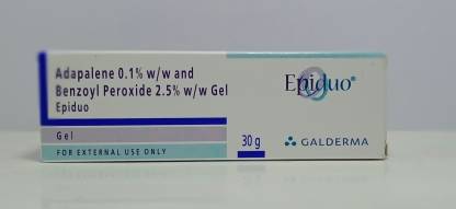 Epiduo Gel 0.1%/2.5% - 30gm