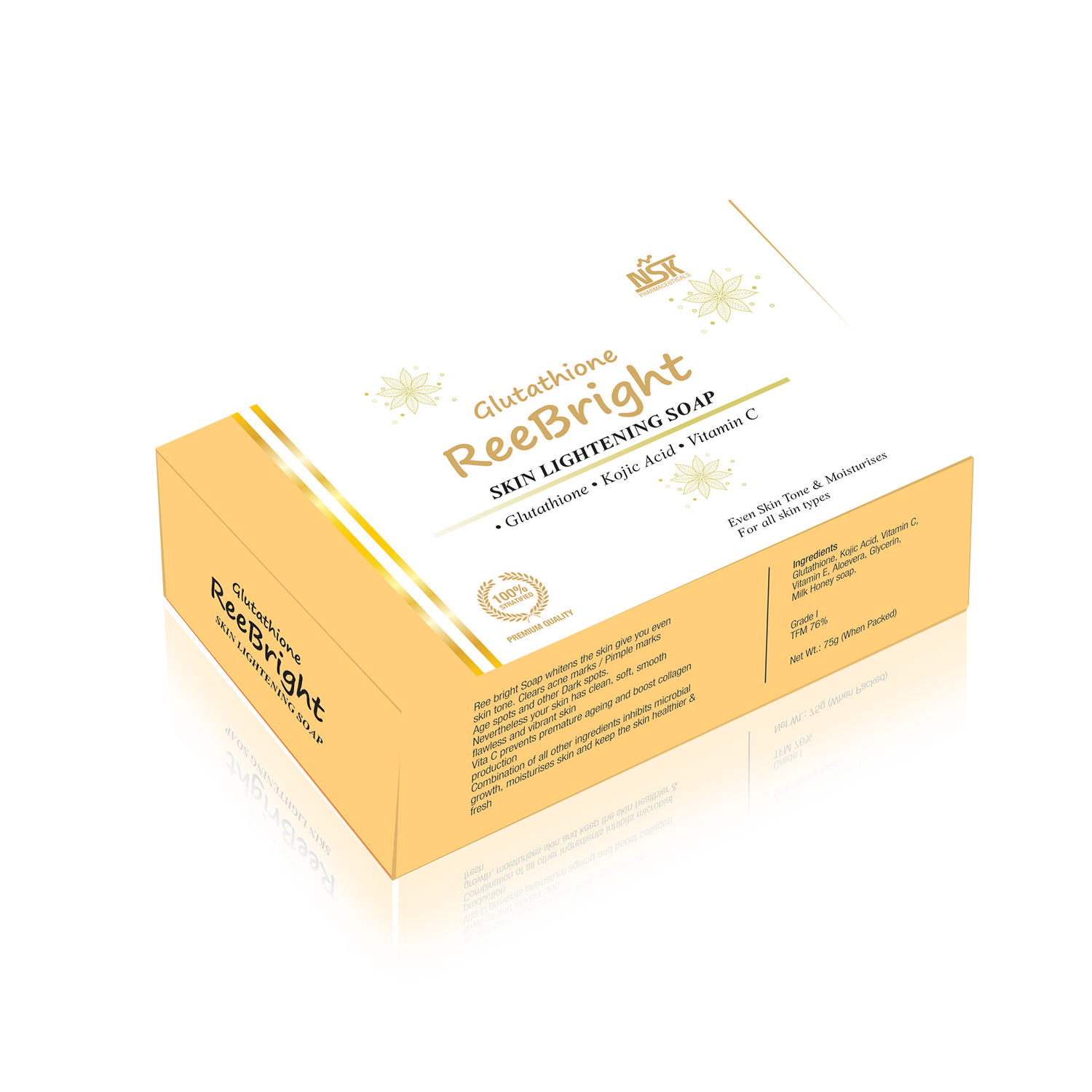 ReeBright - Skin Brightening Soap 100gm 