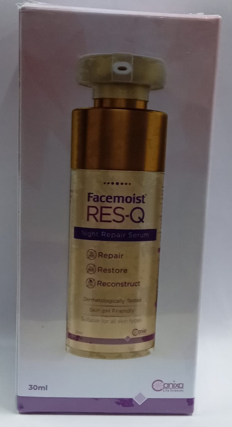 Facemoist RES-Q night repair serum 30ml