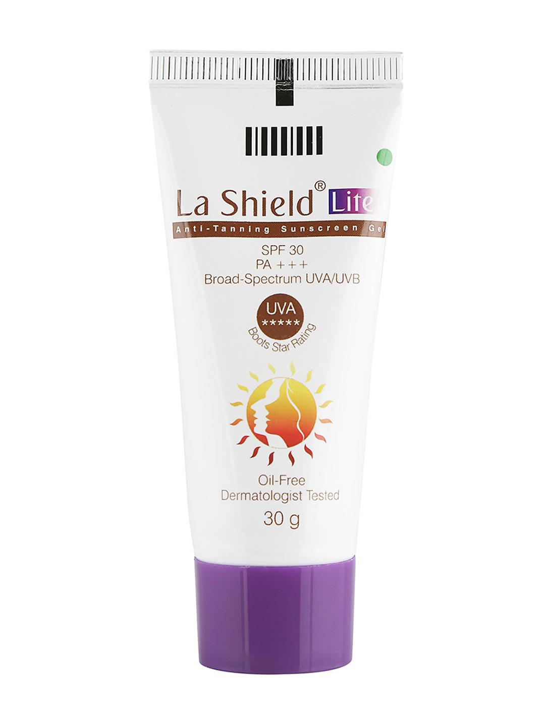La Shield Lite antiTanning Sunscreen Gel SPF 30 White 30 g
