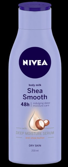 NIVEA SHEA Smooth body milk 200ml 