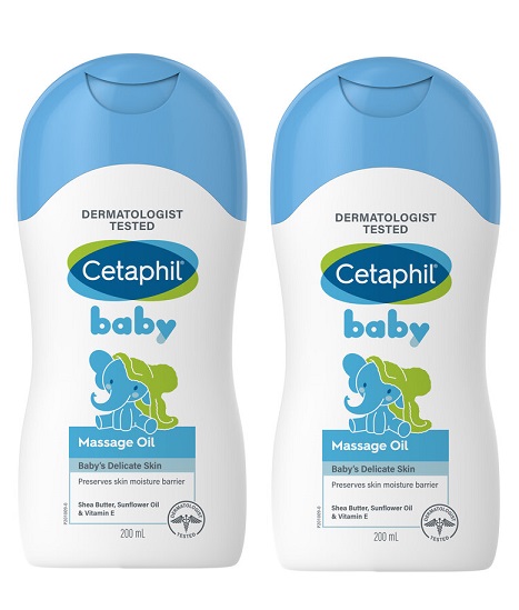  Cetaphil Baby Massage Oil 200ml Pack Of 2