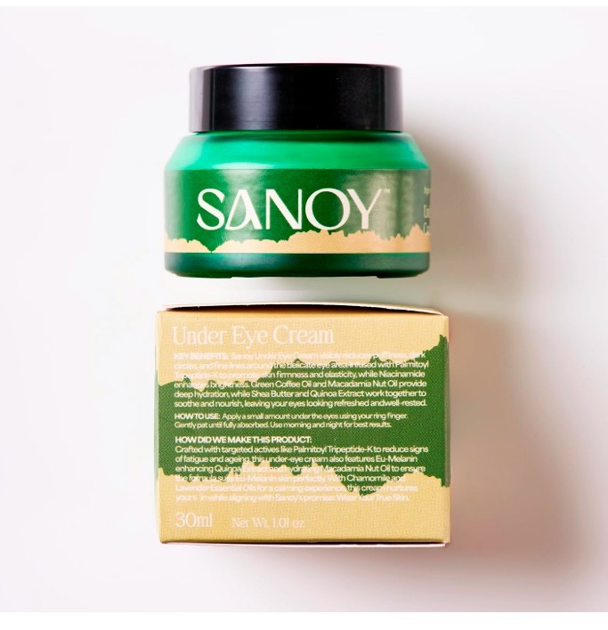 Sanoy Under Eye Cream for Dark Circles ,30ml