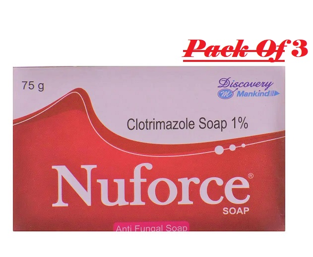 Nuforce Soap 75gm Pack Of  3