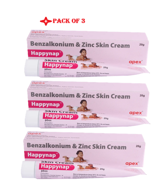 Happy Nap Cream 30gm pack of 3