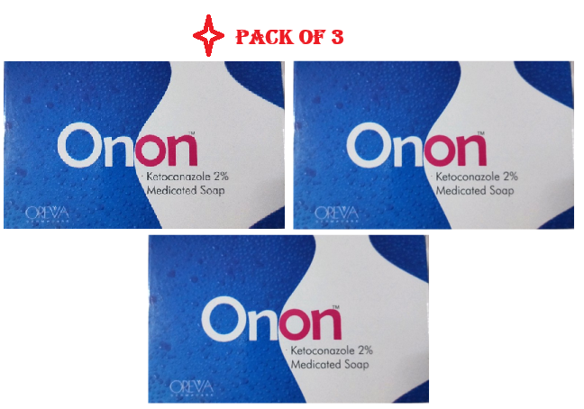 Onon Soap 75gm Pack Of 3