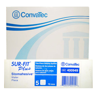 Convatec Stomahesive Flange 70mm Pack Of 5 {Code:400949}