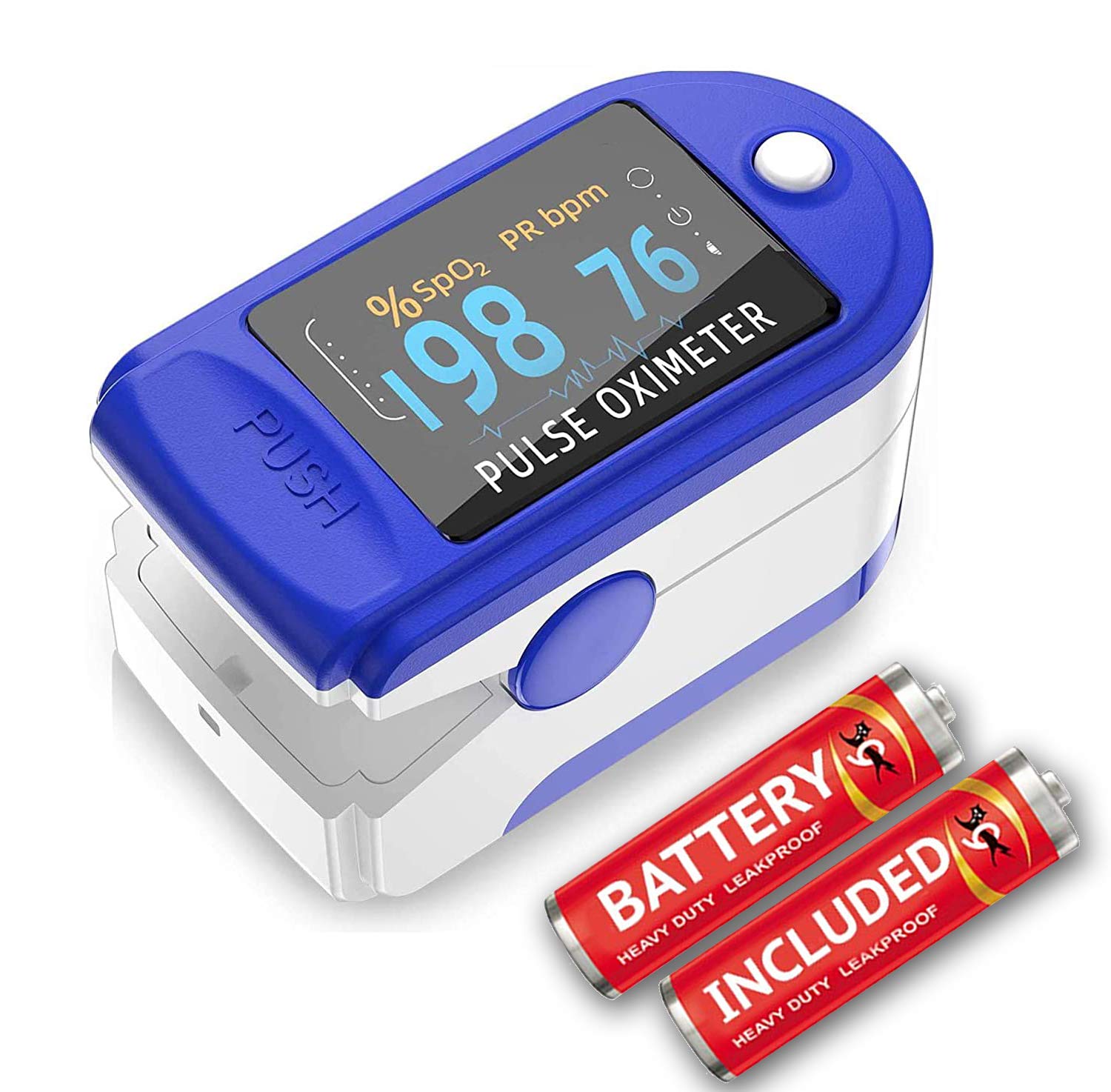 PROMEPRO FINGER TIP PULSE OXIMETER  (BLUE)