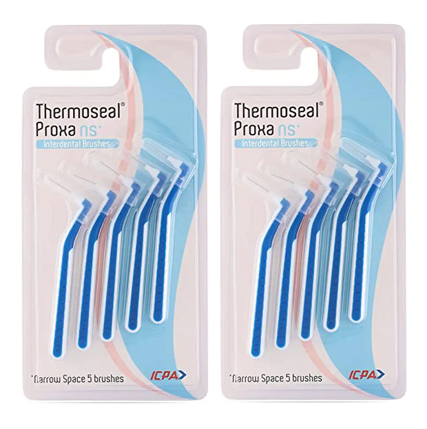 Thermoseal Proxa Narrow Space Interdental Brushes 5 Count Pack Of 2