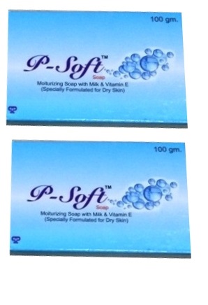 P Soft Soap 100gm Pack Of 2