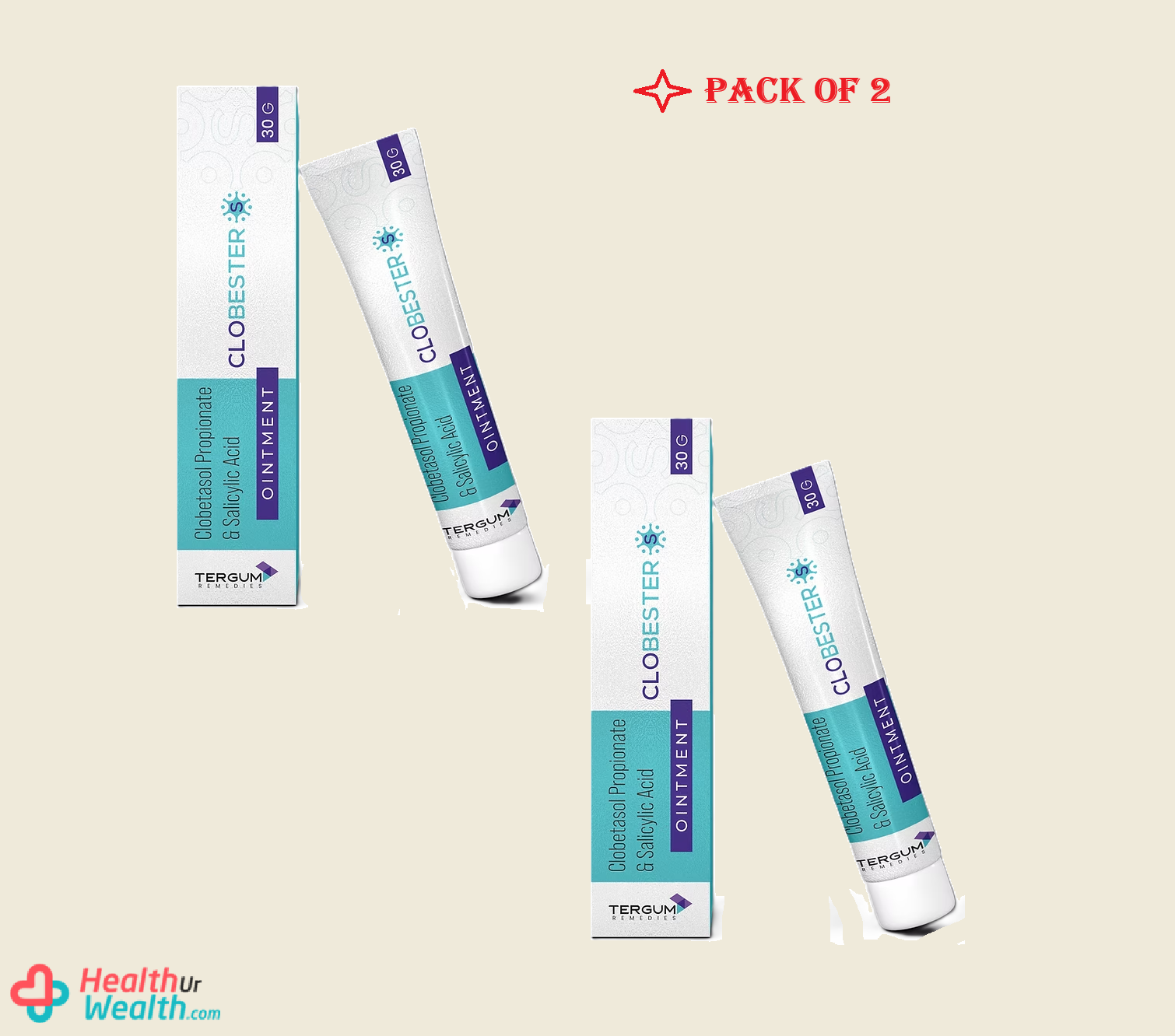 Clobester S Ointment pack of 2